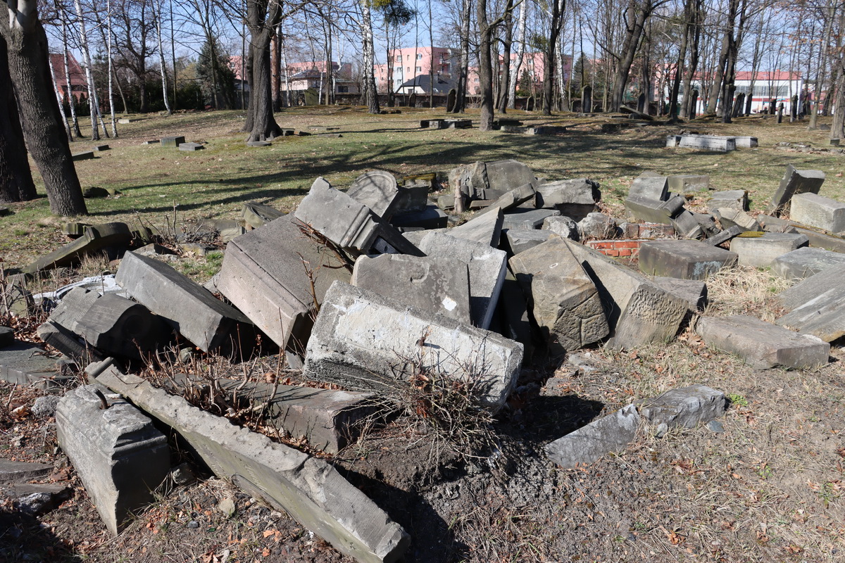 jewish cemeteries Żory